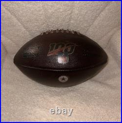 Wilson NFL Duke Dallas Cowboys 100 Year Official Game Football Ball 2019 Season