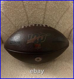 Wilson NFL Duke Dallas Cowboys 100 Year Official Game Football Ball 2019 Season