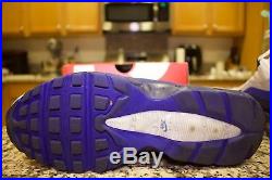 Wow! Nike Air Max 95 NS NFL Dallas Cowboys Size 10.5 Used Box Blue White