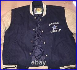 XL Extra Large Vintage Dallas Cowboys Varsity Jacket